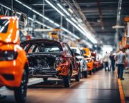 Assembly line car manufacturing, assembly line car production, assembly line car manufacturing