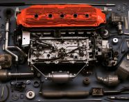 Detailed view of car engine parts, industrial machinery stock images ai, midjourney prompt ideas