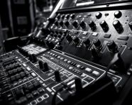 Close-up of a machine control panel, industrial machinery stock images ai, midjourney prompt ideas