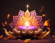 A traditional indian diwali diya, diwali festival stock image, diwali festival ai prompt