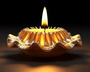 Colorful diya lamps for diwali celebration, diwali festival stock image, diwali festival ai prompt