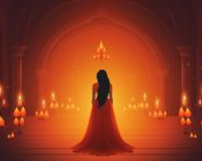 Bright and festive diwali greeting card, diwali festival stock image, diwali festival ai prompt