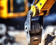 Close-up of jackhammer breaking concrete, industrial machinery stock images ai, midjourney prompt ideas