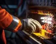 Hands on the controls of heavy machinery, industrial machinery stock images ai, midjourney prompt ideas