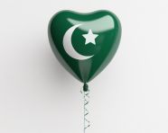 Pakistan flag balloon in celebration, pakistan independence day photos