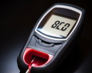 Glucometer for diabetes control, diabetes concept