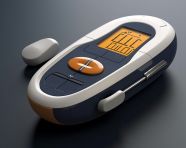 Diabetic glucometer device, diabetes concept