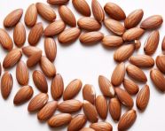 A handful of almonds, almond image