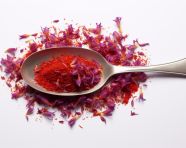 Saffron spice a spoonful of beauty, saffron flower image