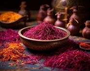 Saffron is the top safran nutrient, saffron flower image