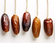 A sweet dates are on a white background, sweet dates image