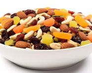 A scrumptious mix of dry fruits and nuts, dry fruits mix image