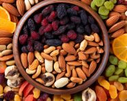 A variety of dried fruits, dry fruits mix image