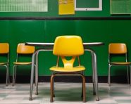 Empty interior of classic school classrooms, back to school stock images ai, back to school ai prompts