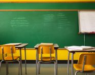 Empty interior of classic school, back to school stock images ai, back to school ai prompts