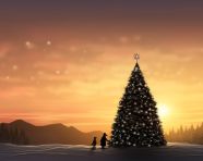 A single penguin standing on a snowy, christmas stock image ai, christmas stock photos ai