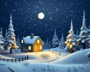 Sparkling christmas tree with presents vector, christmas stock image ai, christmas stock photos ai