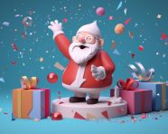 Merry christmas cartoon animation clipart, christmas stock image ai, christmas stock photos ai