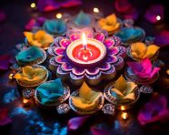 Mesmerizing diwali rangoli patterns for your diwali wishes, diwali festival stock image, diwali festival ai prompt