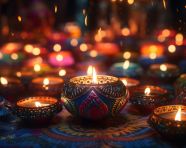 Woman travels to europe for the first time, diwali festival stock image, diwali festival ai prompt