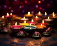 A glimmering reflection of culture, diwali festival stock image, diwali festival ai prompt