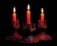 Three candles in harmony, diwali festival stock image, diwali festival ai prompt