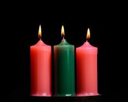 Three candles on a black background, diwali festival stock image, diwali festival ai prompt