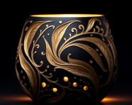 Candlelight on black background, diwali festival stock image, diwali festival ai prompt