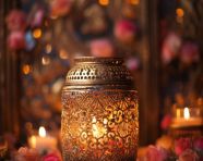 Candle with colorful flames, diwali festival stock image, diwali festival ai prompt