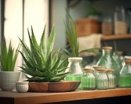 How to keep aloe vera healthy in your home as an aromatic plant, alovera leaf image