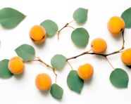 Fresh apricots on white white background isolated on white, apricot images