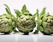 Artichokes in all their glory, artichoke image