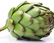 Artichoke on a white background, artichoke image