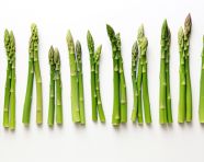 Healthy asparagus isolated on white, asparagus image
