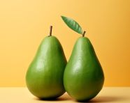 Two avocados ready to be eaten, avocado image stock photo