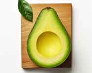 Avocado as a superfood, avocado image stock photo