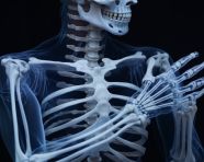 Human arm bones anatomy, human bone image