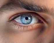 A close up of a man wearing a beard, men eyes close up image