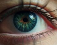 Close up image of the eye of a woman with high lashes, beautiful women eyes images