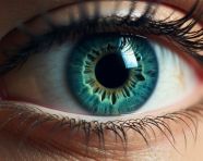 Eyelash extensions close-up, beautiful women eyes images