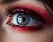 Lash extensions for eyelashes, beautiful women eyes images