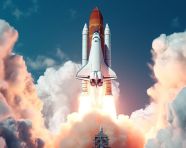 Space shuttle taking off in space, chandrayaan images hd
