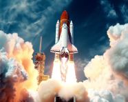 Space shuttle takes to the sky, chandrayaan images hd