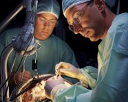 Robotic surgery a new frontier in medicine, medical images stock