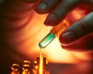 The future of medicine, medical images stock