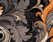 Traditional designs, folk style art