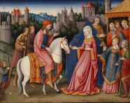 A medieval art award winning painting