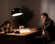 The therapists office is empty, mental health