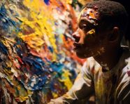 A brush with brilliance, mental health