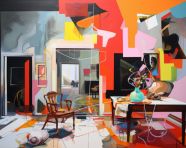 A contemporary art painting